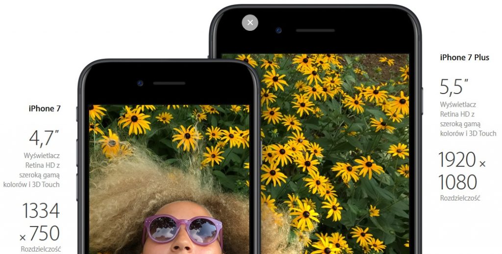 Wyświetlacz iPhone 7 i 7 Plus / fot. Apple