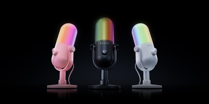 Razer prezentuje nowy mikrofon Seiren V3 Chroma z 32-bitowym DSP
