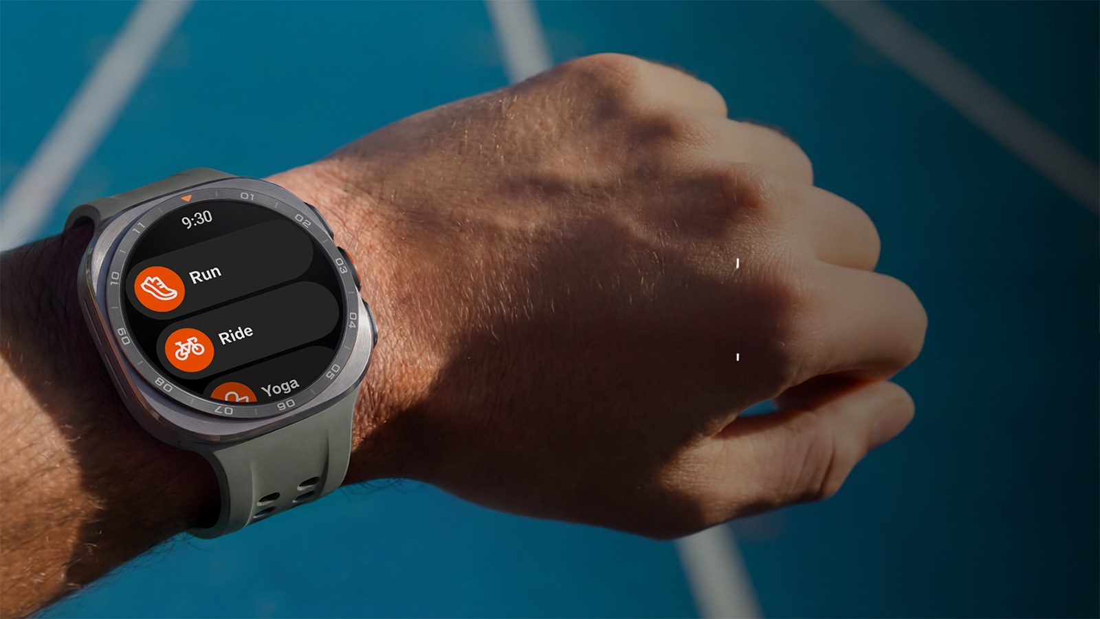 Samsung Galaxy Watch Ultra 2 showing Strava app