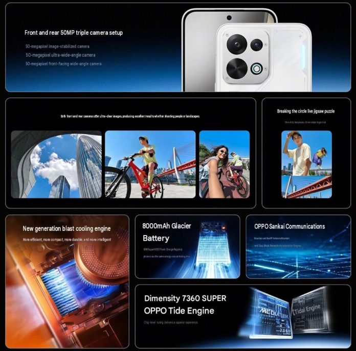 The Oppo K15 key features