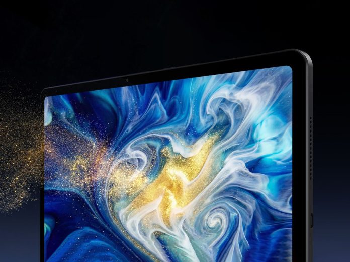 The iPlay 70 Max Pro 4G costs around $200. Pictured: a promo picture showing the display of the tablet.