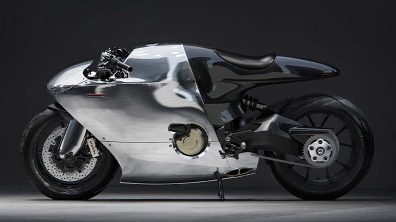 Bandit9’s Liquid Metal Ducati 821 Is An Art Deco Rocketship