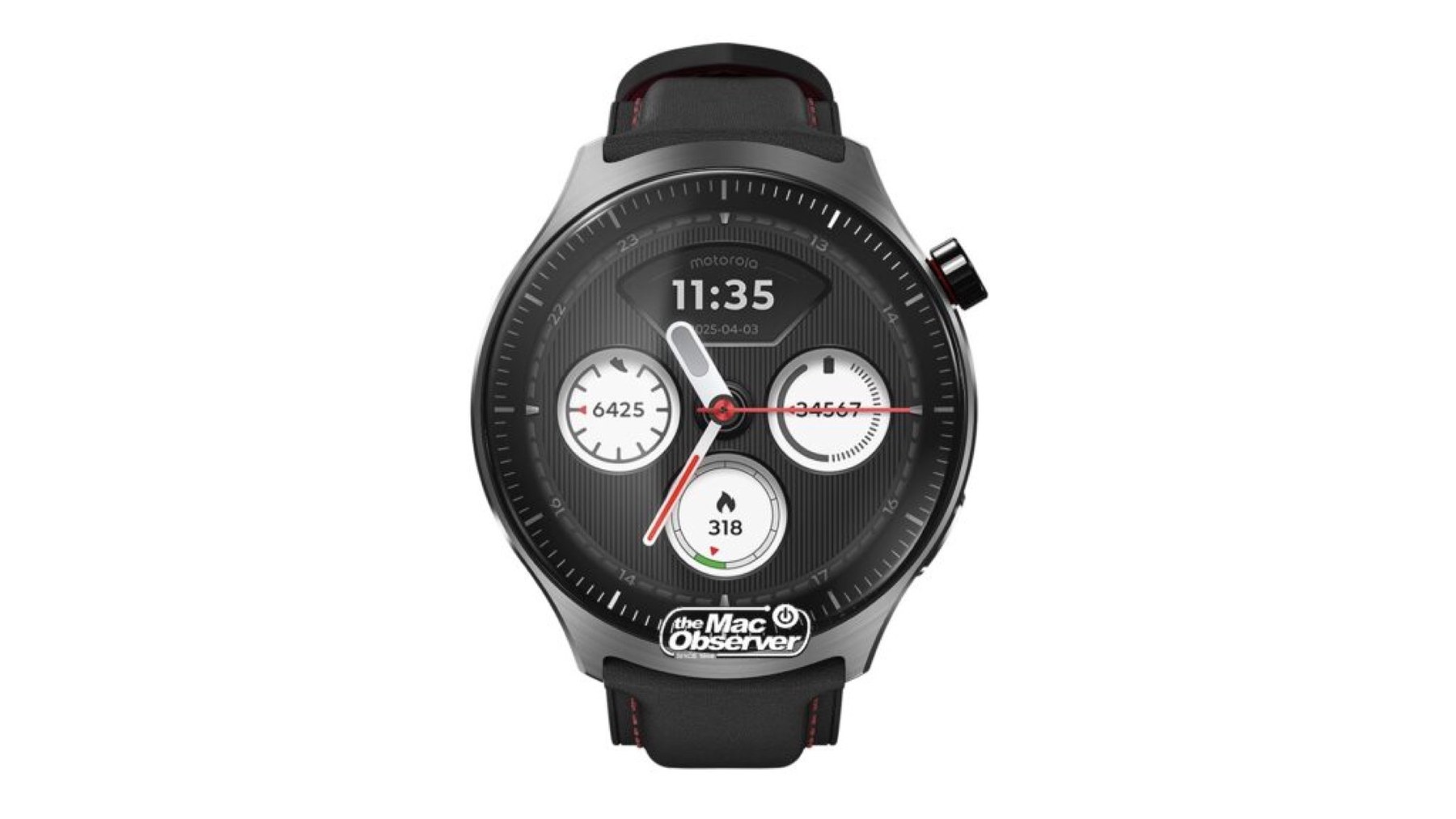 Motorola Moto Watch Ultra leaked with fresh design, digital crown, GPS, and LTE