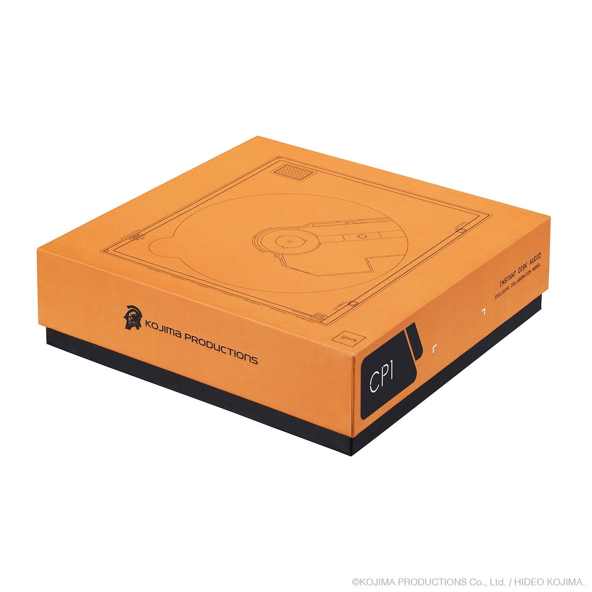 Transparent Death Stranding 2 CD player by Kojima mimics BB Pod nursery
