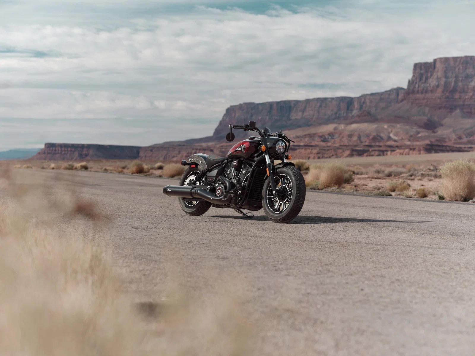 Indian Motorcycle 125th anniversary Scout Bobber.