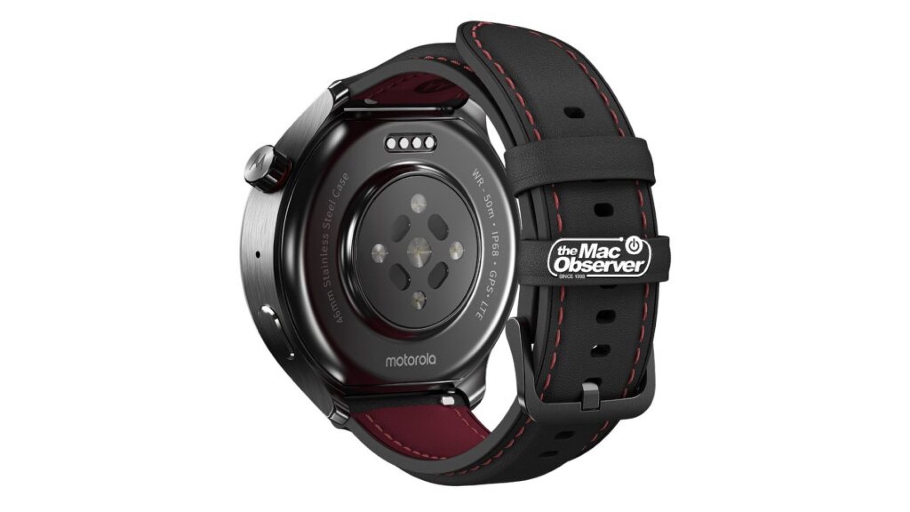 Motorola Moto Watch Ultra leaked with fresh design, digital crown, GPS, and LTE